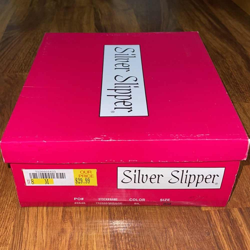 Silver Rhinestone Heels - Picture 5 of 5